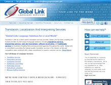 Tablet Screenshot of languagetranslate.com